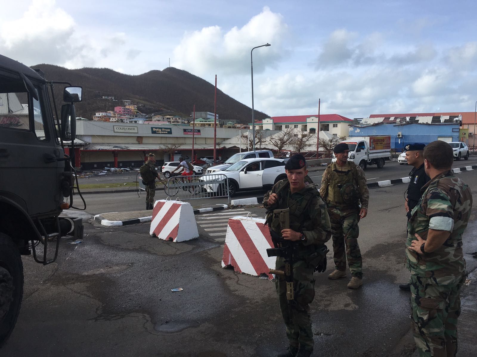 St. Maarten hopes for more marines and help