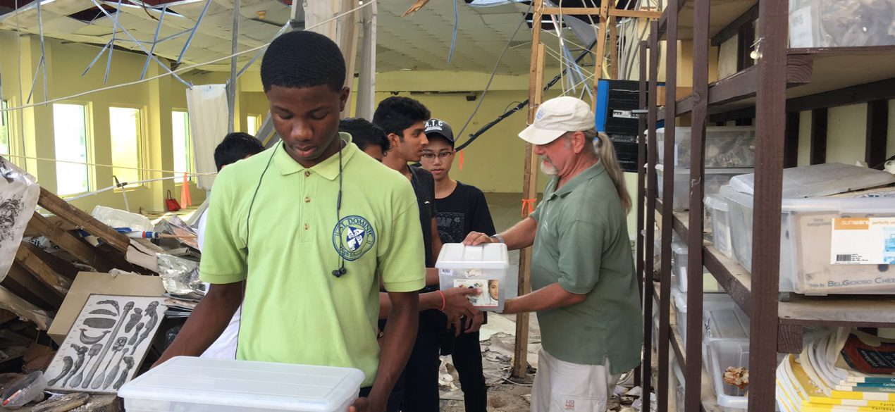 Only archaeological center on St. Maarten completely destroyed