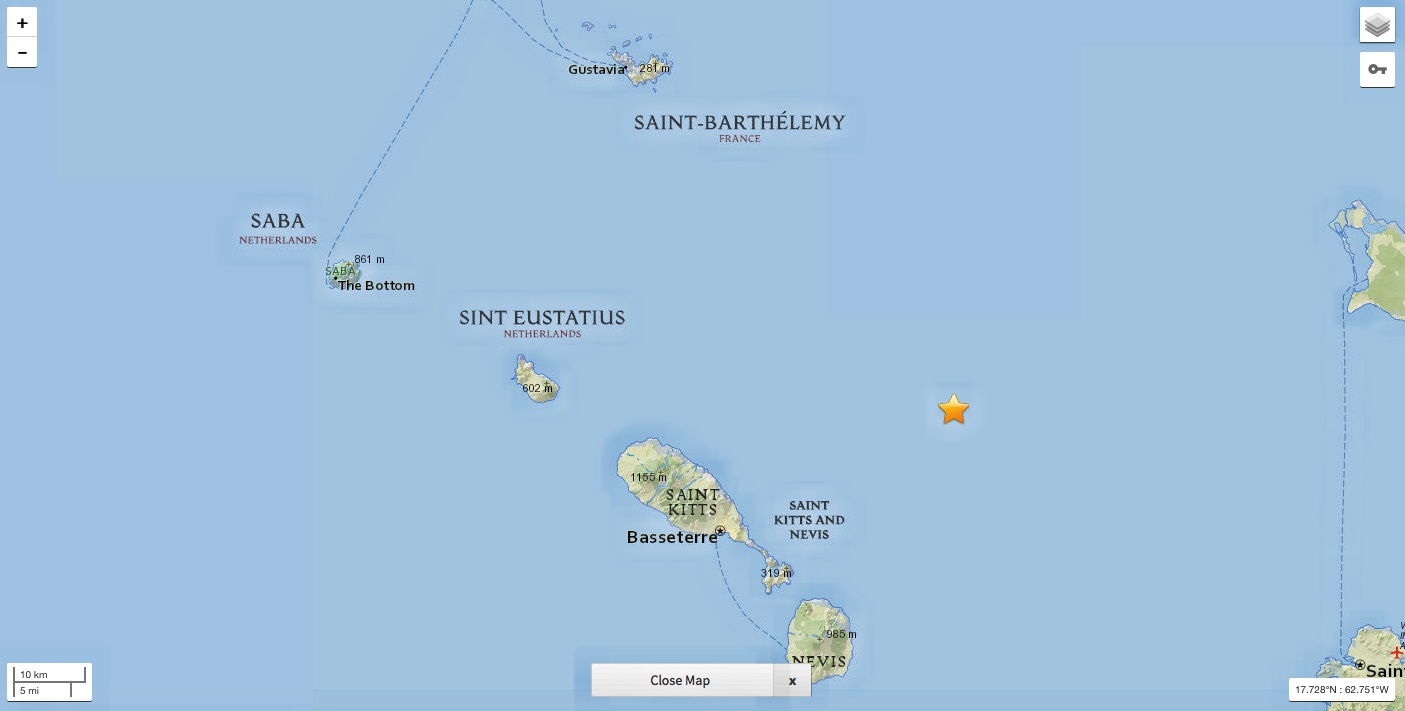 Another earthquake of a 4.0 Magnitude