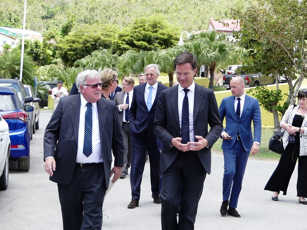 Praise Dutch Prime Minister Rutte for government SXM