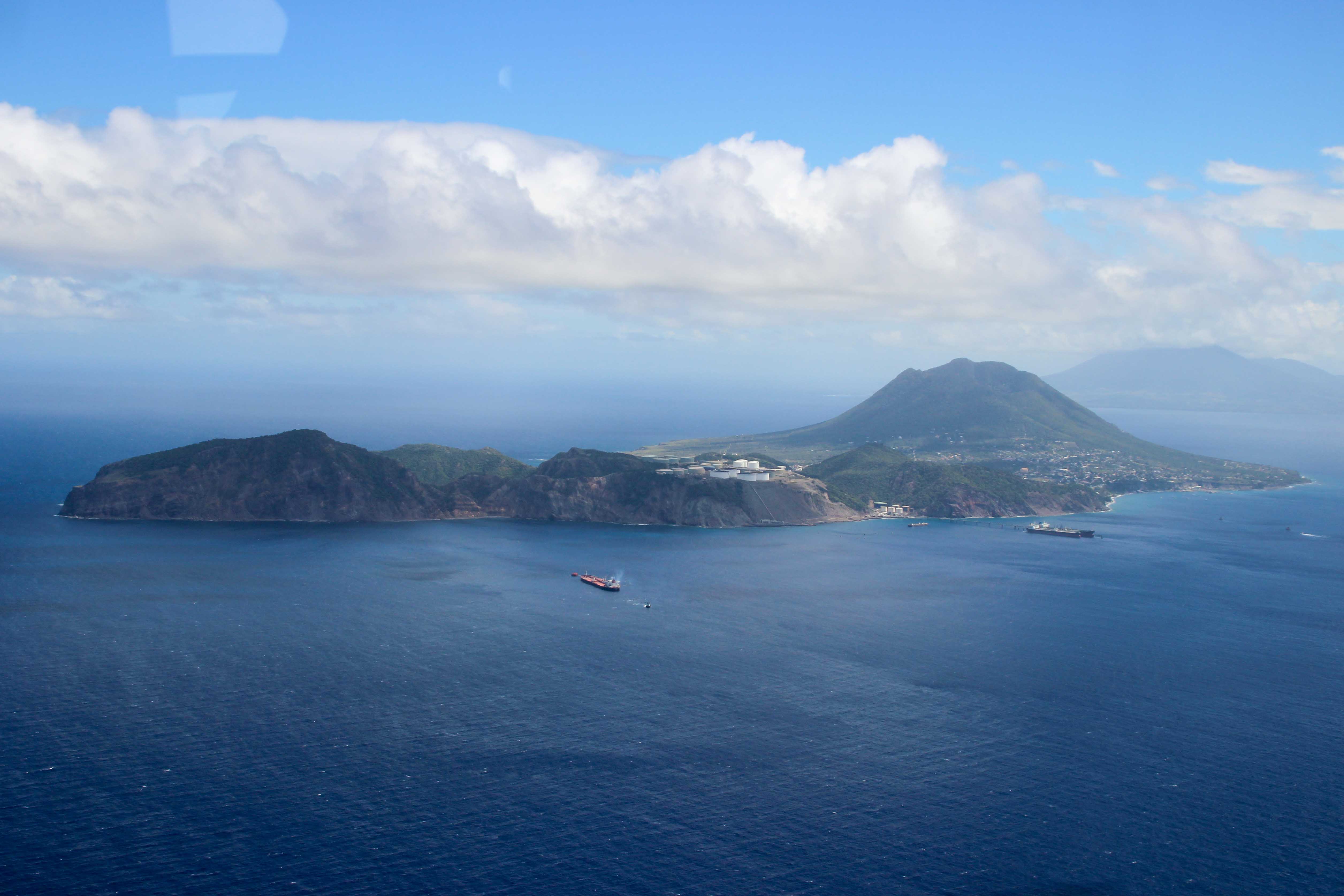 Reforestation effort set in motion on Statia, while goats devour the island