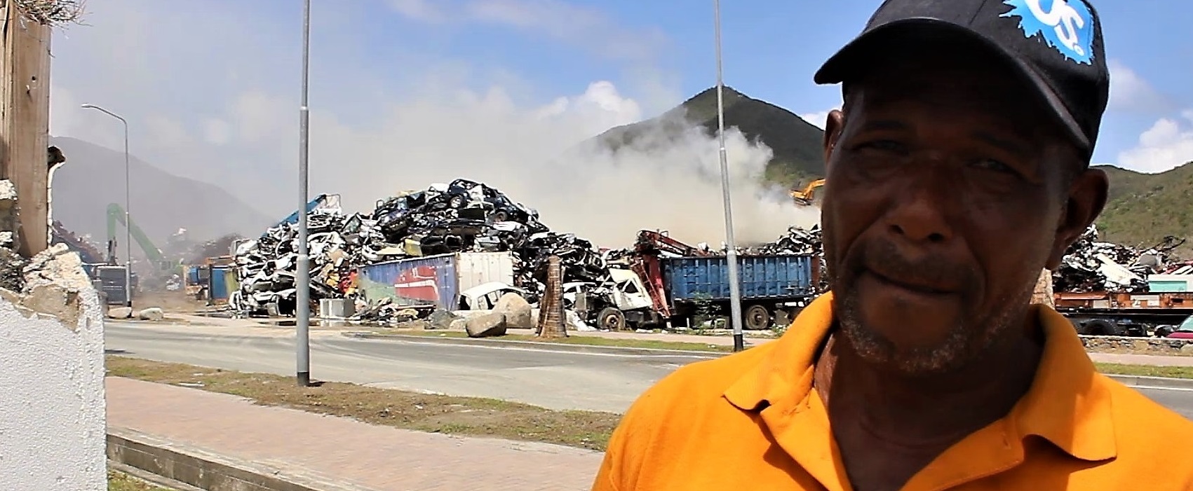 Surviving Irma only to be poisoned by burning dump