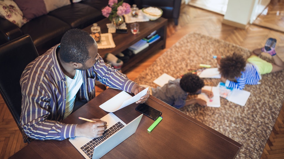 Working from home with kids: ‘Create a schedule and it’s ok to ask for help’