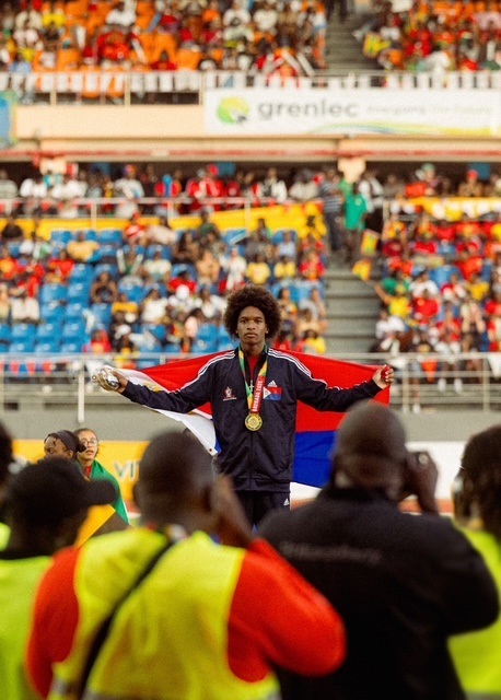 Nahjah Wyatte wins gold for St. Maarten at CARIFTA